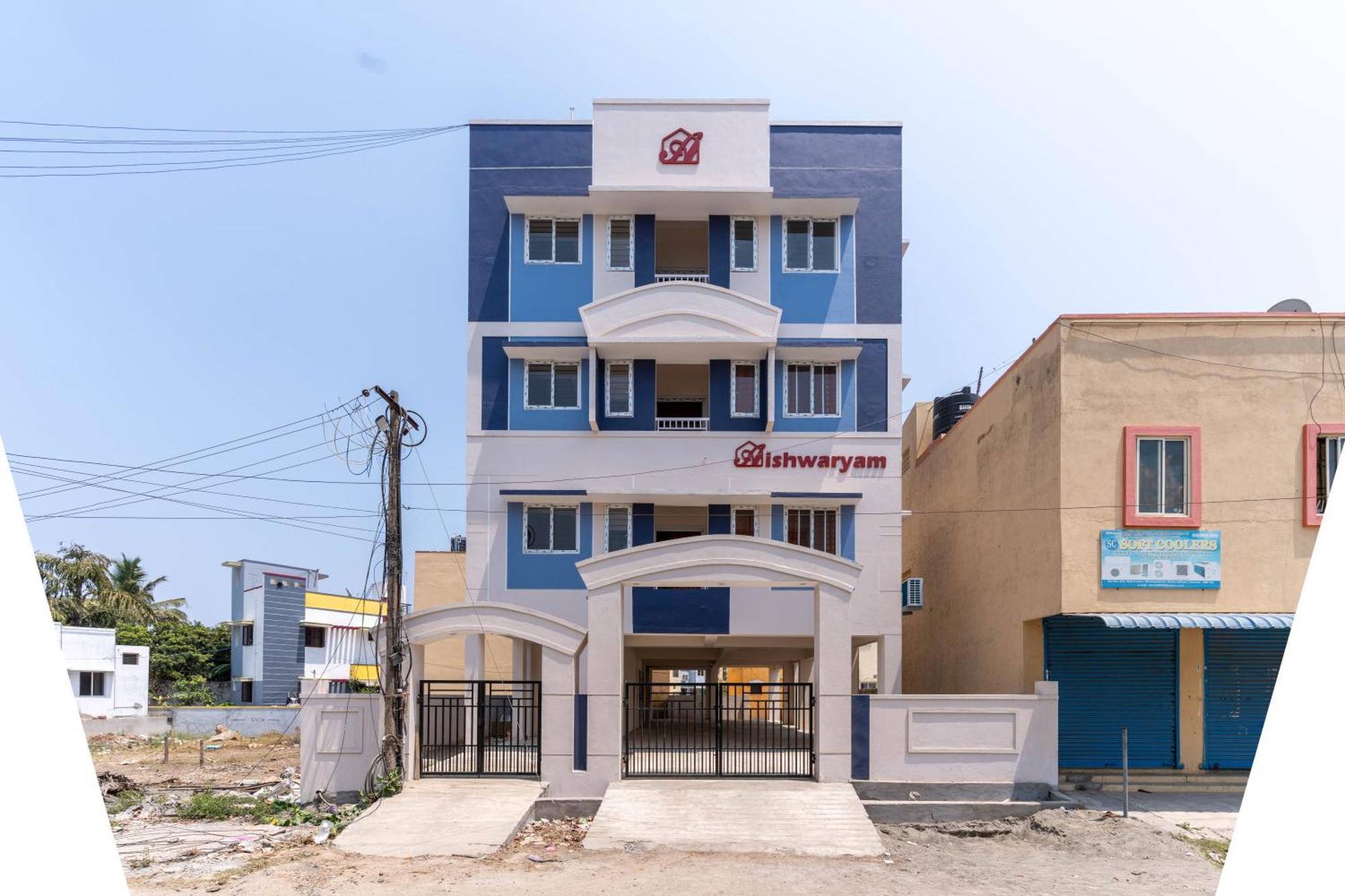 Aishwaryam Service Apartment Chennai Luaran gambar