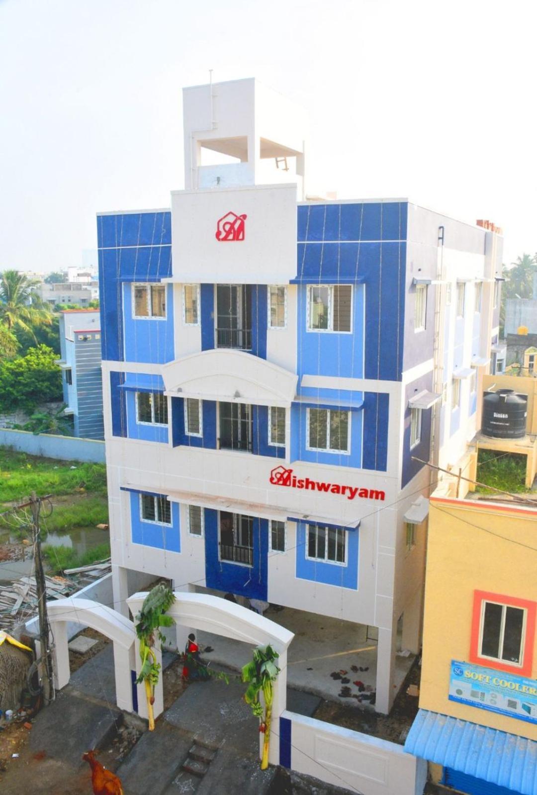 Aishwaryam Service Apartment Chennai Luaran gambar
